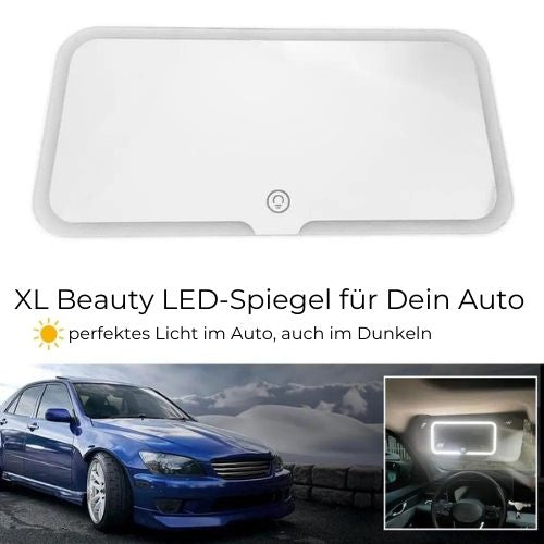 XL Beauty LED-Spiegel für Dein Auto